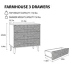 Farmhouse chest dimensions