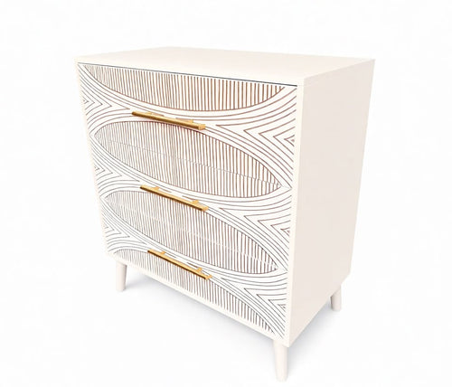Farmhouse nightstand detail